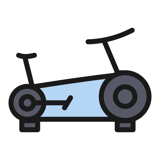 Stationary Bike Generic Outline Color icon