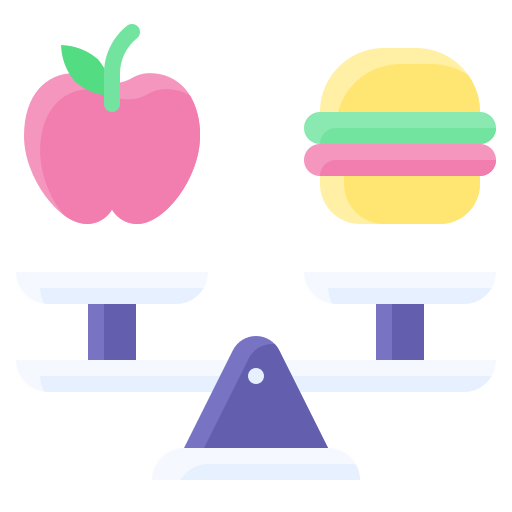 dieta equilibrada Generic Flat icono