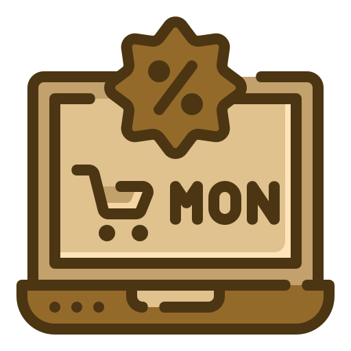 Cyber Monday Generic Outline Color icon