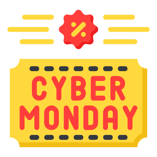 cyber monday Generic Flat Ícone