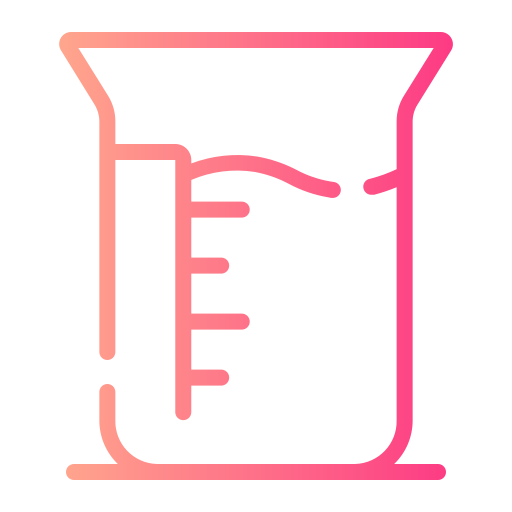 Beaker Glass Generic Gradient icon