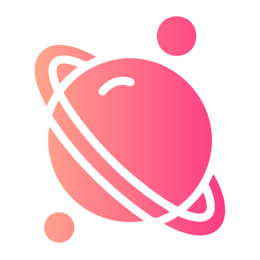 Planet Generic Flat Gradient icon