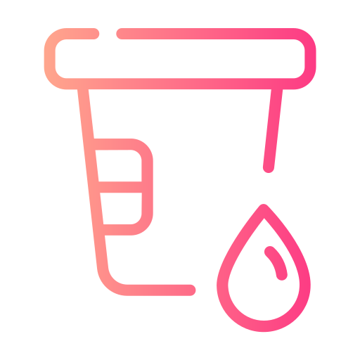 Urine test Generic Gradient icon