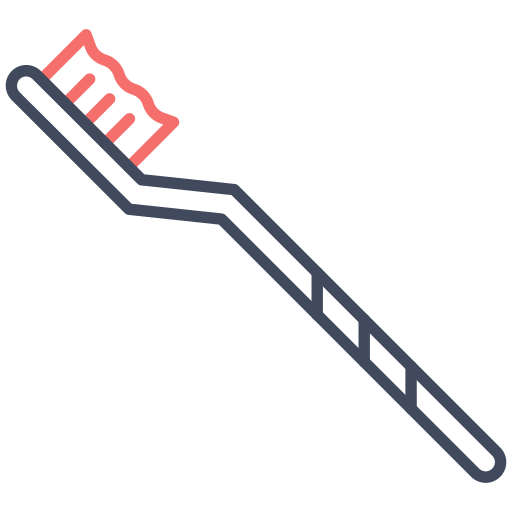 Toothbrush Generic Outline Color icon