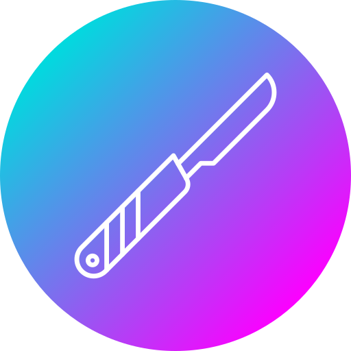 scalpel Generic Flat Gradient icoon