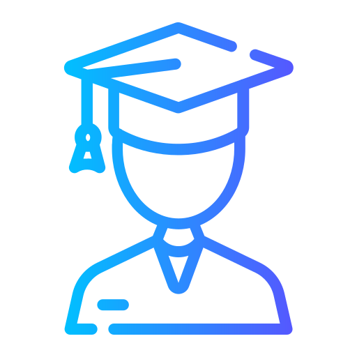 student Generic Gradient icoon