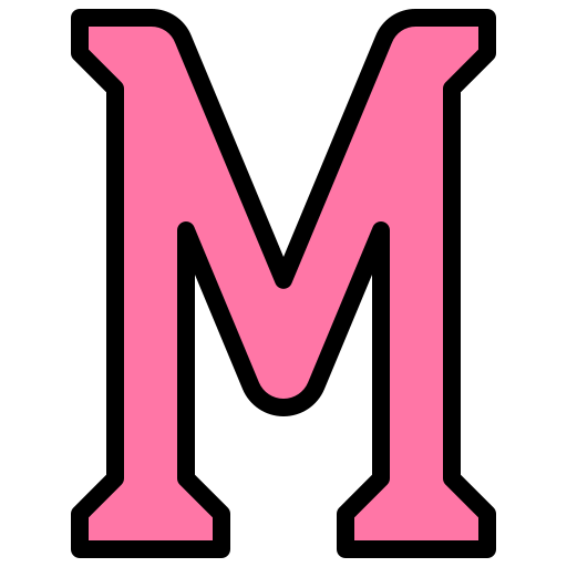 mu Generic Outline Color icon