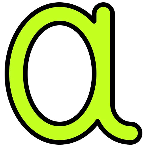 알파 Generic Outline Color icon