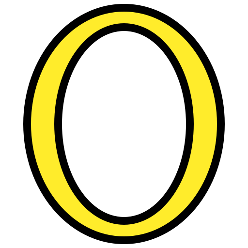 オミクロン Generic Outline Color icon