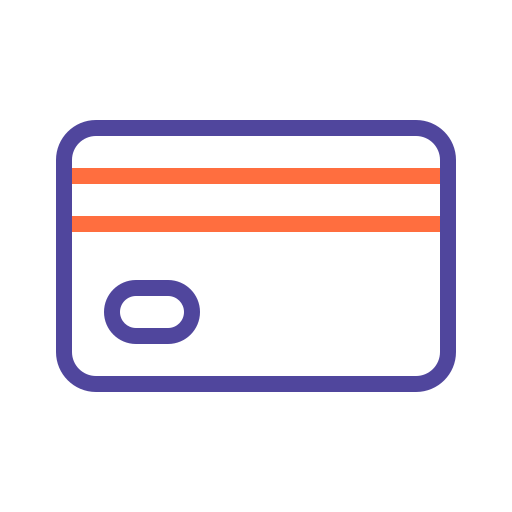 Debit card Generic Outline Color icon