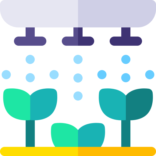 급수 시스템 Basic Rounded Flat icon