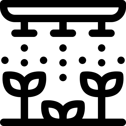 sistema di irrigazione Basic Rounded Lineal icona