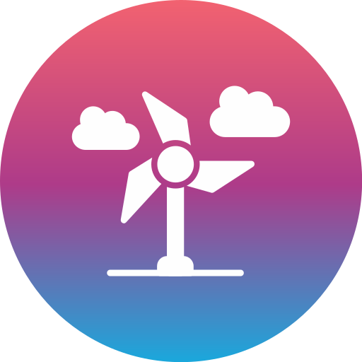 Wind Turbine Generic Flat Gradient icon
