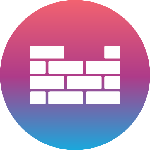Brick wall Generic Flat Gradient icon