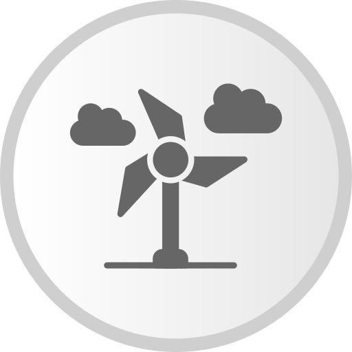 Wind Turbine Generic Grey icon
