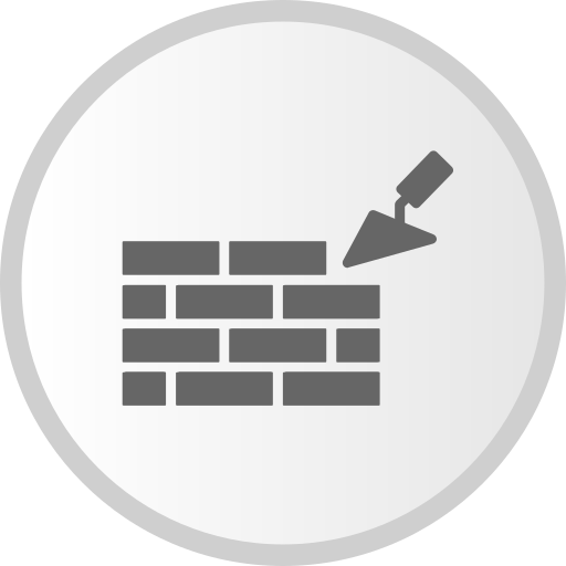 Brick wall Generic Grey icon