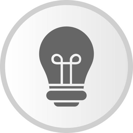 Light bulb Generic Grey icon