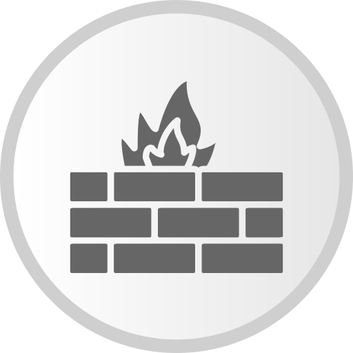 방화벽 Generic Grey icon