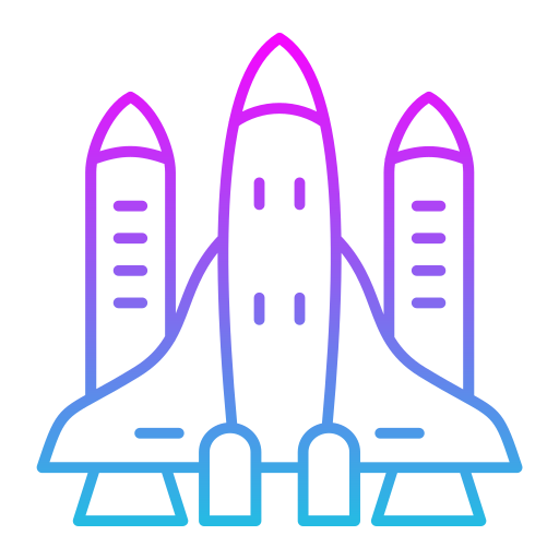 Spacecraft Generic Gradient icon