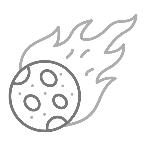 彗星 Generic Grey icon