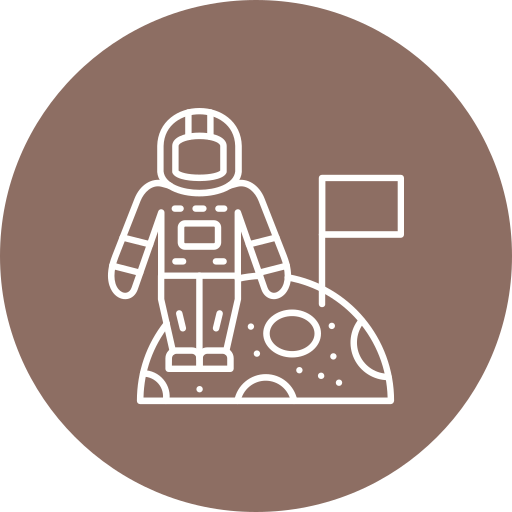 Moon landing Generic Flat icon