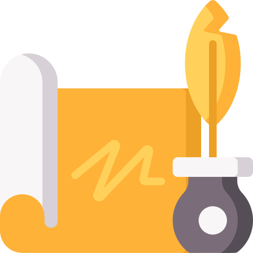 Calligraphy Special Flat icon