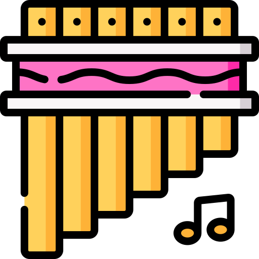 panflöte Special Lineal color icon