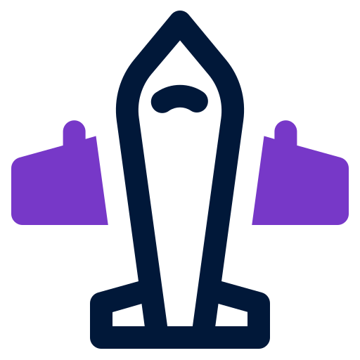 flugzeug Yogi Aprelliyanto Bold Duotone icon