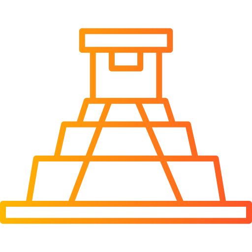Pyramid Generic Gradient icon