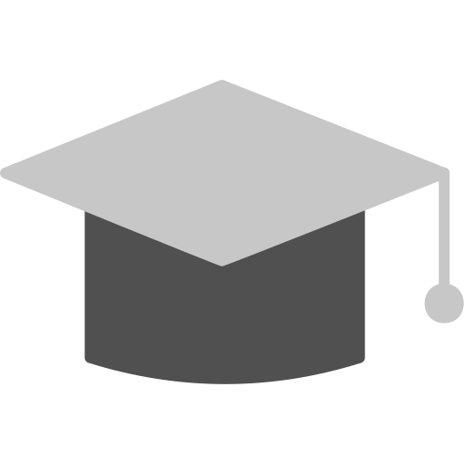 Graduate Generic Grey icon