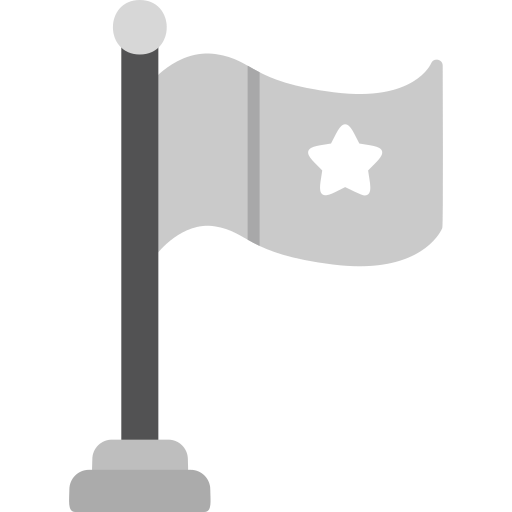 Flag Pole Generic Grey icon