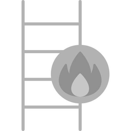 escalera de fuego Generic Grey icono