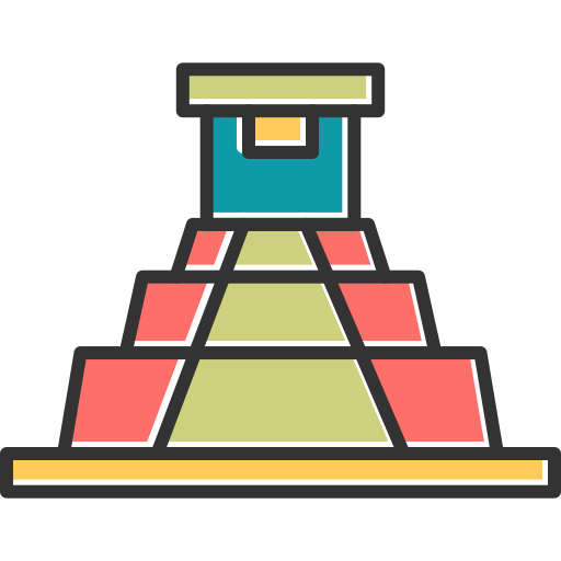 ピラミッド Generic Color Omission icon