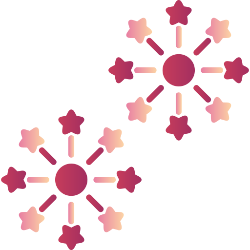 fajerwerki Generic Flat Gradient ikona