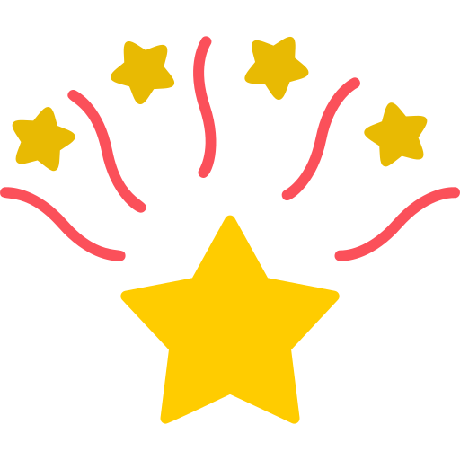 gwiazdy Generic Flat ikona