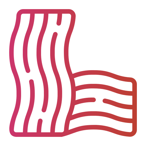 Bacon Generic Gradient icon