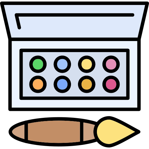 wasserfarbe Generic Outline Color icon