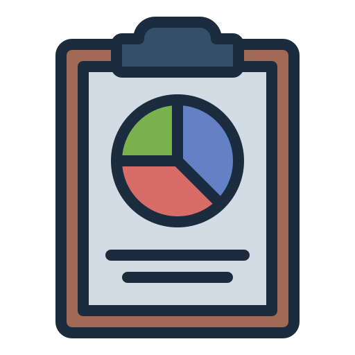 Survey results Generic Outline Color icon
