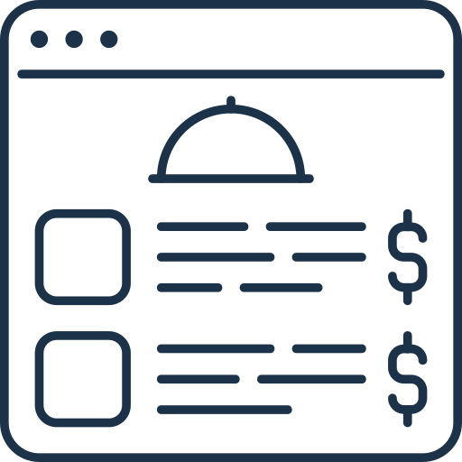 speisekarte Generic Detailed Outline icon