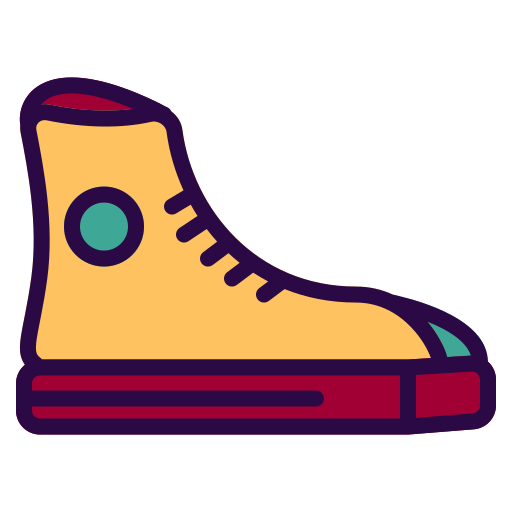 靴 Generic Outline Color icon