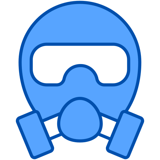 gasmaske Generic Blue icon