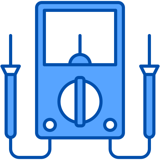 Voltmeter Generic Blue icon