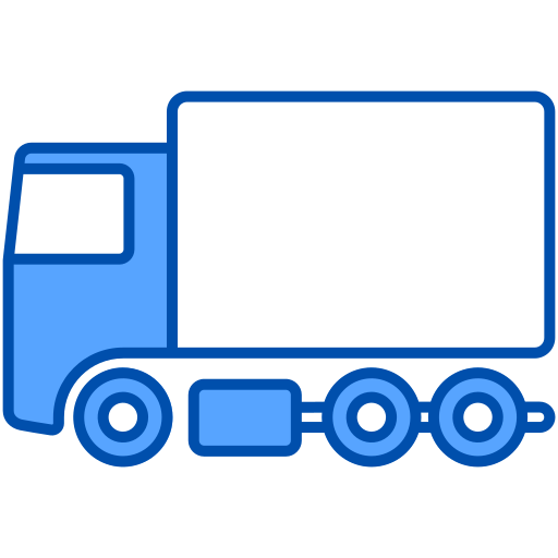 un camion Generic Blue Icône