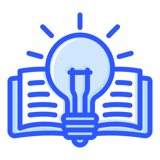 educatief boek Generic Blue icoon