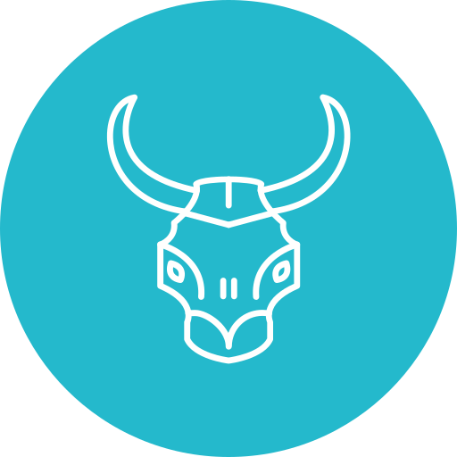 Bull Skull Generic Flat icon