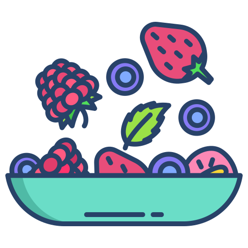 딸기 Generic color outline icon