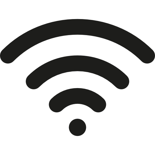 señal wifi Basic Rounded Lineal icono