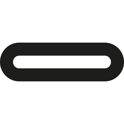 odejmowanie Basic Rounded Lineal ikona
