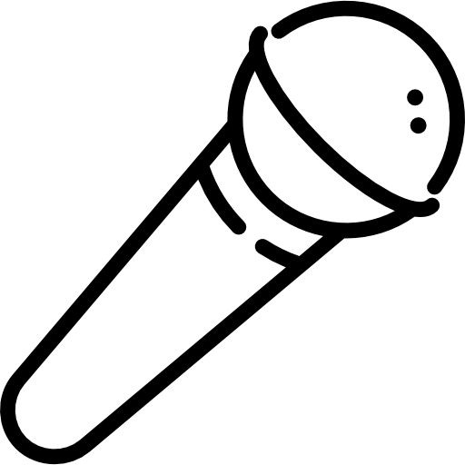 mikrofon Special Lineal icon
