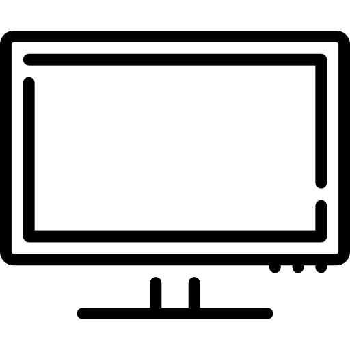 Computer Screen Special Lineal icon